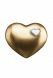 Mini urn for ashes 'Heart of gold'