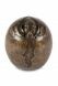 Bronze keepsake urn dog 'Always with me'