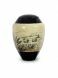 Fiberglass cremation urn for ashes 'Countryside'