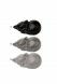 Pet cremation ashes urn 'Sleeping cat' 