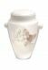 Porcelain cremation urn 'Angel'