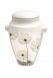 Porcelain cremation urn 'Flowers'