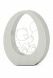 Stainless steel keepsake urn 'Teddy Bear'