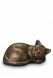 Cat cremation ashes urn 'Sleeping cat'