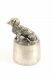 Pewter Dachshund cremation urn