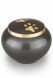 Pet urn with golden pawprints | Medium