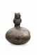 Cremation ashes keepsake urn with owl