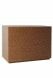 Wooden cremation urn (veneer)