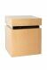 Wooden ashes urn (veneer)
