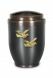 Cremation urn made from steel 'Birds'