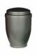 Grey coloured steel ashes urn
