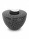 Fiberglass cremation urn for ashes with feather