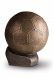 Ceramic designer urn 'Soccer ball'