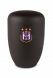 Steel Football or Soccer Cremation Urn for Ashes with Personal Team Logo – Black