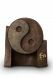 Art funeral urn 'Yin Yang'