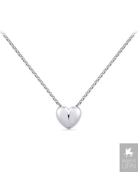 Memorial necklace Heart: carry love close to your heart | legendURN US