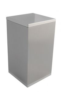Aluminium urn cube