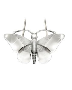 Ash jewel Silver 'Butterfly'