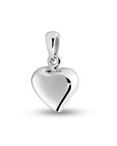 Ashes pendant with zirconia stones 'Heart'