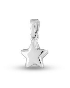 Ashes pendant with zirconia stones 'Heart'