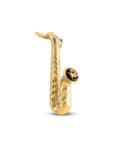 Ash pendant 'Saxophone' gold