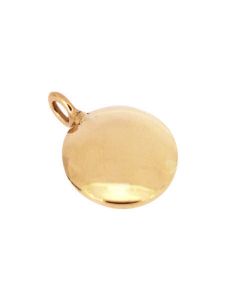 Memorial jewelry ball gold
