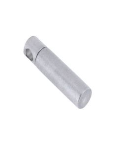 Silver memorial ashes pendant 'Cylinder'