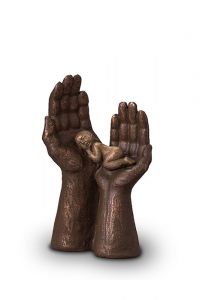 Baby cremation urn