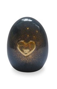 Baby (premature) cremation urn 'Golden heart'