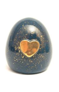 Baby (premature) cremation urn 'Golden heart'