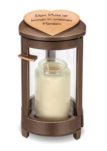 Grave lantern bronze with engraving space | several colors 
