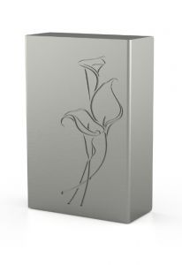 Stainless steel calyx urn