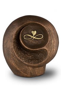 Ceramic art urn 'Infinity'