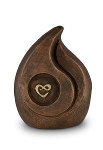 Ceramic art urn 'Soulmate'