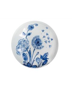 Delft Blue keepsake urn 'Dandelion'