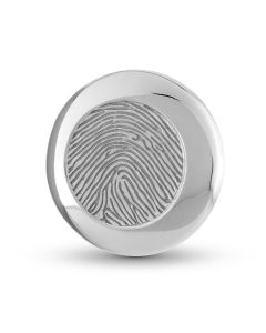 Fingerprint pendant with ashes holder