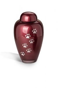 Crystal glass Pet cremation ashes urn