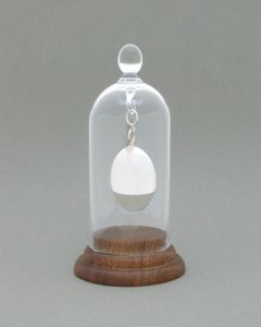 Glass bell (yellow golden 14 karat bracket)