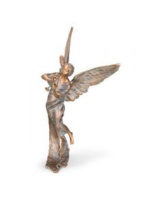 Grave Sculpture of Floating Angel – 3D, freestanding, dowel on the bottom