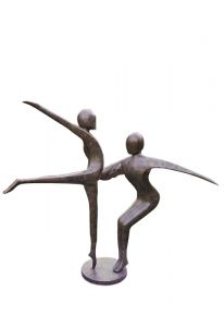 Grave sculpture 'Dancing couple'