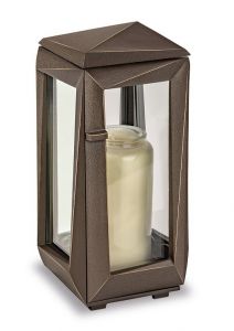 Modern grave lantern bronze in several colors