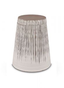 Handmade cremation ashes urn 'Koniko' in several colors