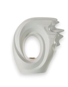 Ceramic Urn 'Zephyr' with Candle Holder in Various Colors