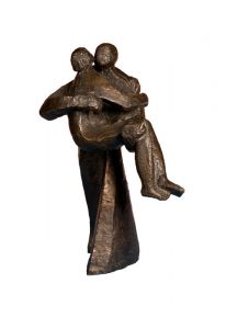Sculpture Urn 'Fathers child'