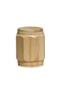 Wooden keepsake ashes urn