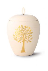 Candle holder mini urn 'Tree of life'