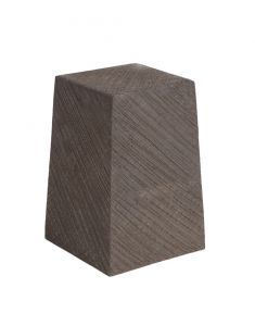 Ceramic art urn anthracite