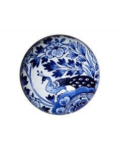 Delft Blue keepsake urn 'Bird in Paradise'