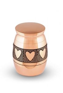 Micro keepsake funeral urn cremation ashes