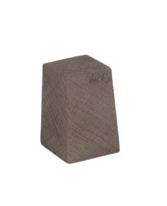 Ceramic keepsake urn anthracite